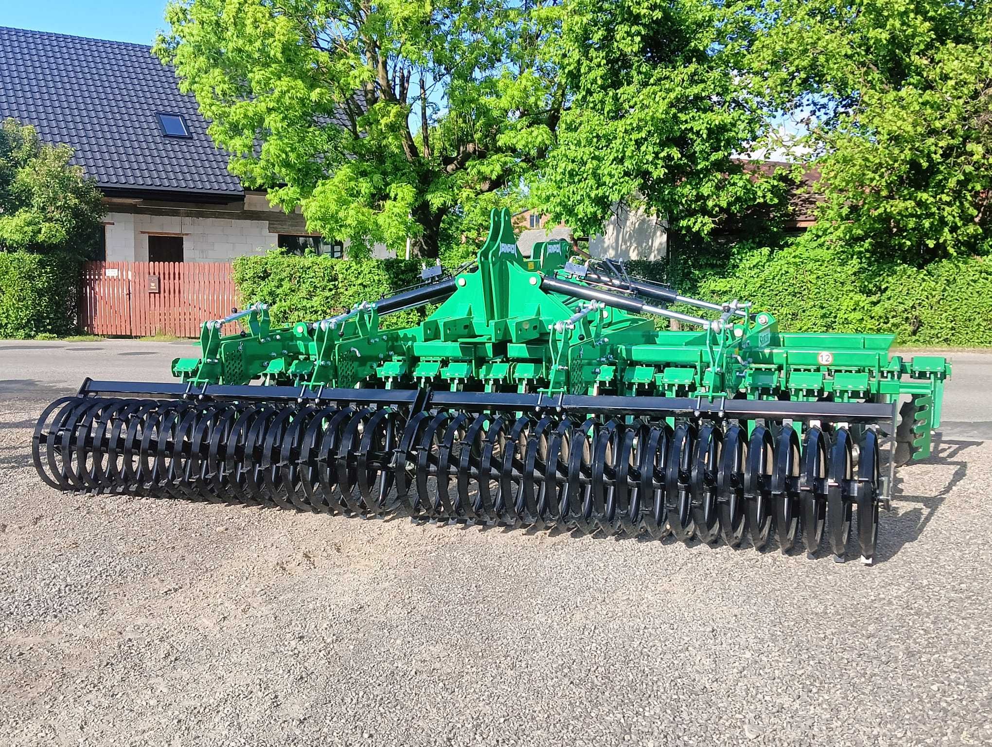 brona talerzowa hydrauliczna JANPOL SHREK 5m 560 talerz daszek 600 HIT