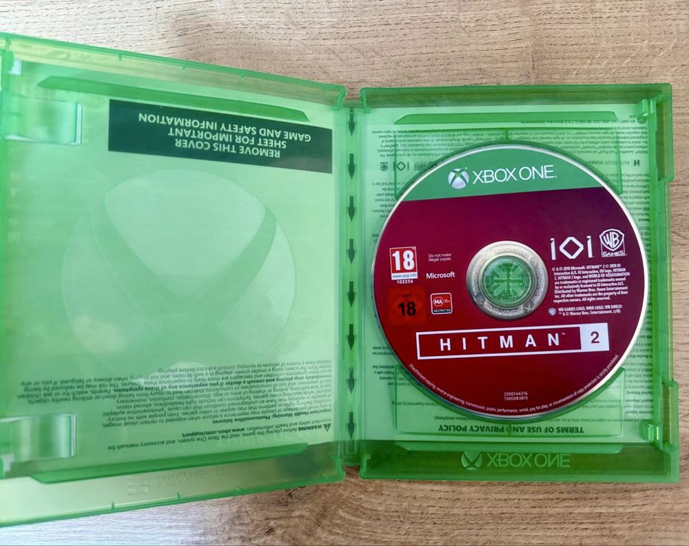 Продаю HITMAN 2 на xbox one