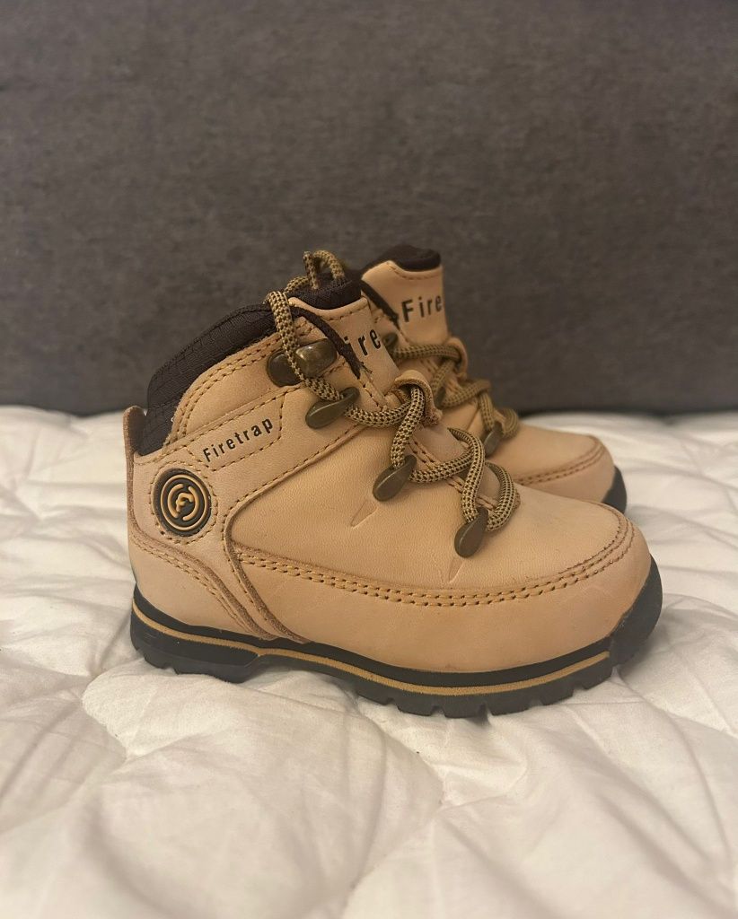 Botas criança camel