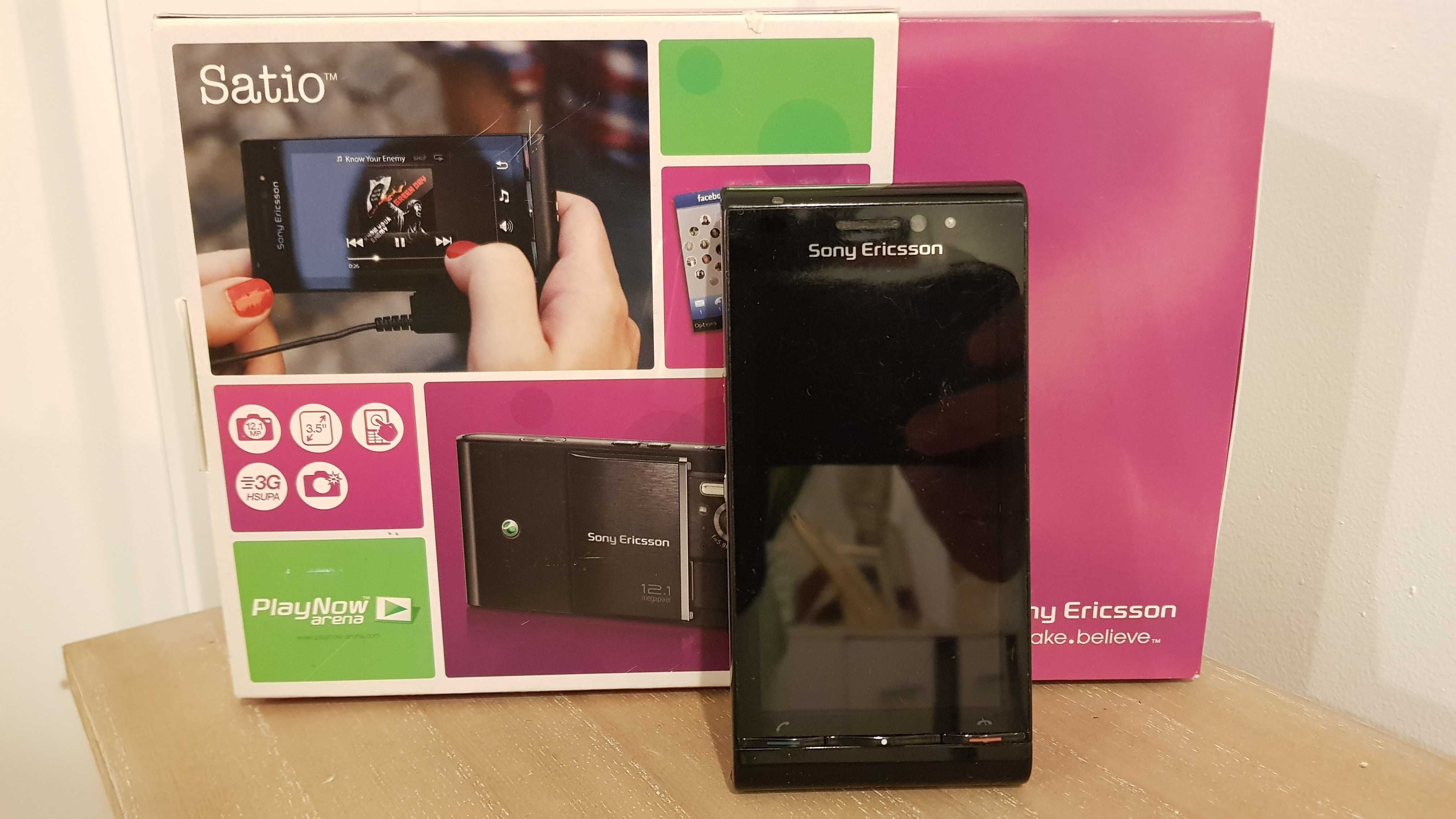 Sony Ericsson Satio U1i Black 3.5" TFT 12Mpx Symbian OS