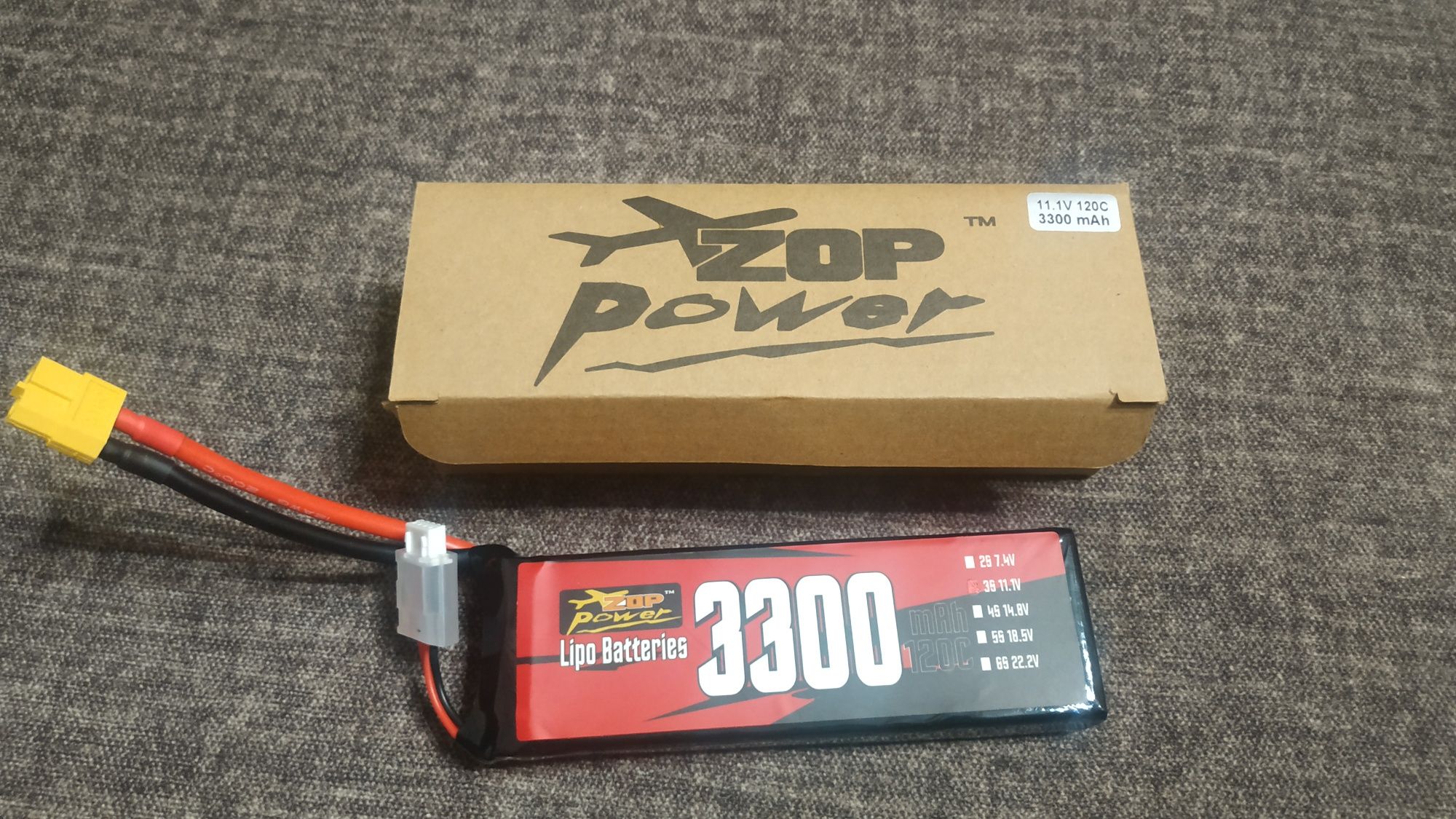 Акумулятор LiPo 3300 mAh 3s 11.1v