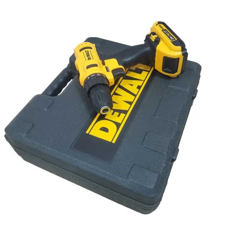 Шуруповерт акумуляторний DeWalt 24В 6Ah набір інструментів дрель