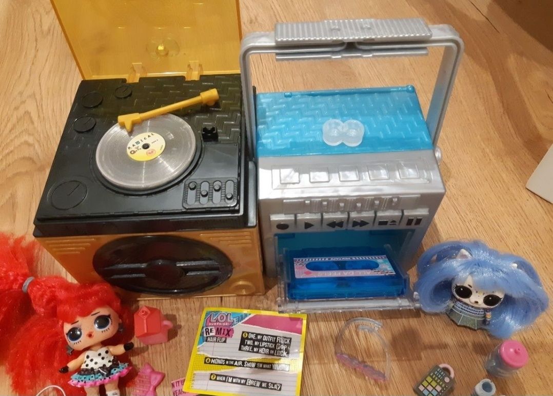 LOL SUPRISE MUZYCZNY Zestaw grający Remix Box Boombox