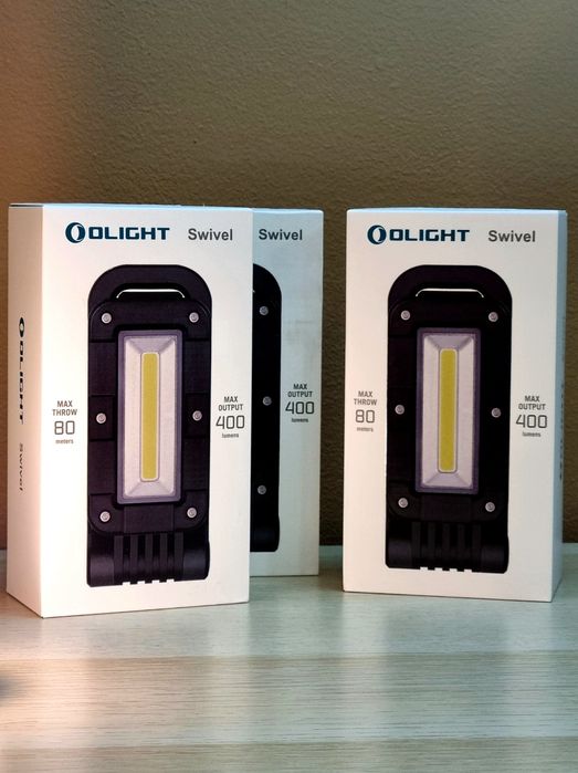 Потужний ліхтар Olight Swivel (Black)