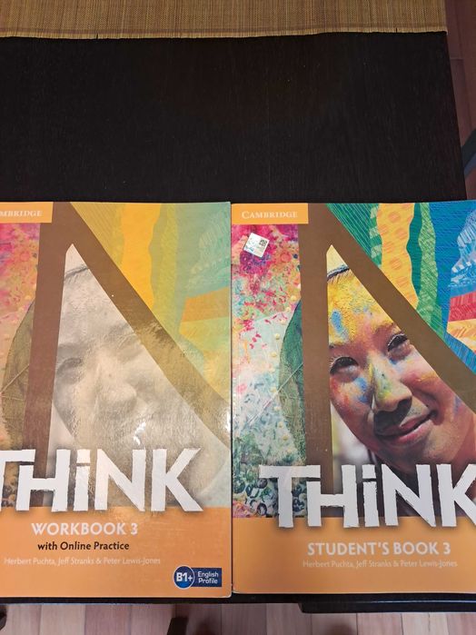 THINK Student's Book + Workbook  COMO NOVOS