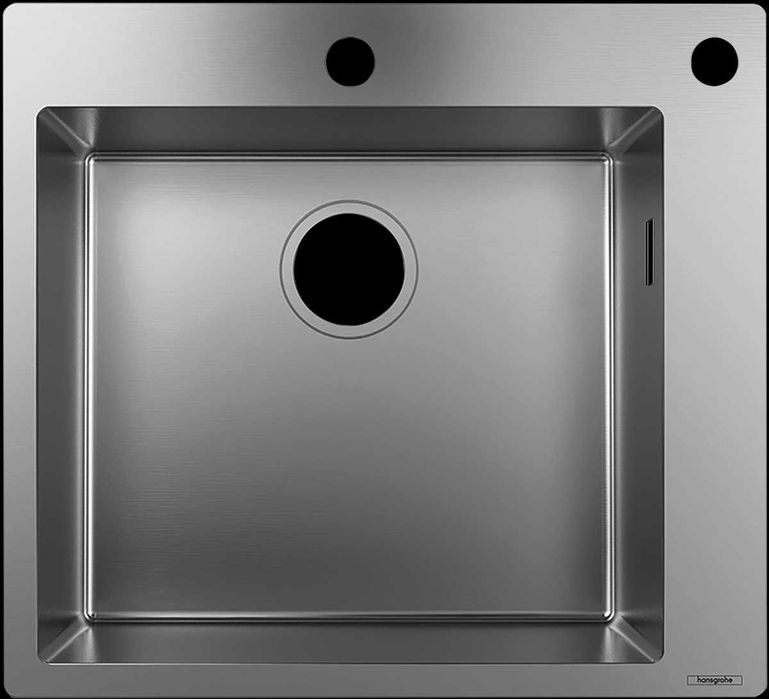 nowy zlewozmywak hansgrohe  montaz lico lub nablatowego