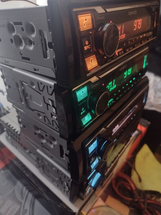 Автомагнитола процессорная Kenwood kmm 306