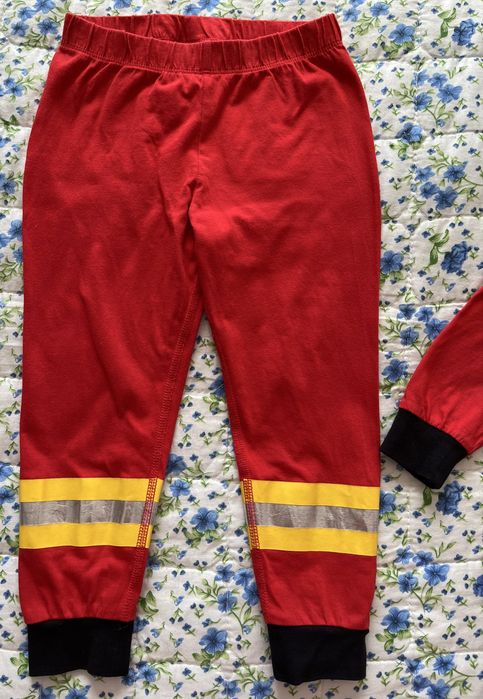 Piżama strój strażaka H&M 98-104 cm. 100% bawełna