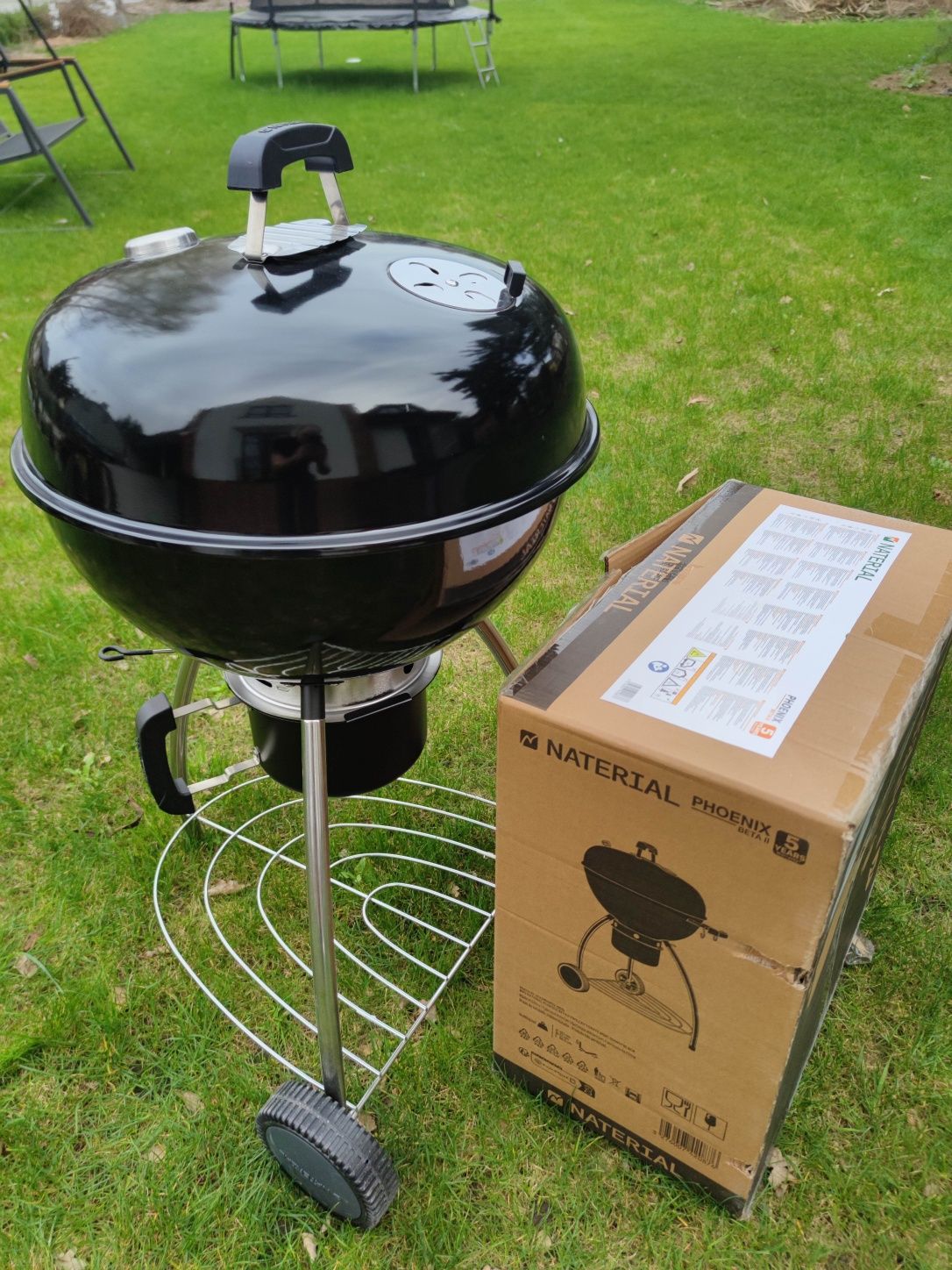 Grill węglowy NOWY duży 55cm Naterial Phoenix Beta 2