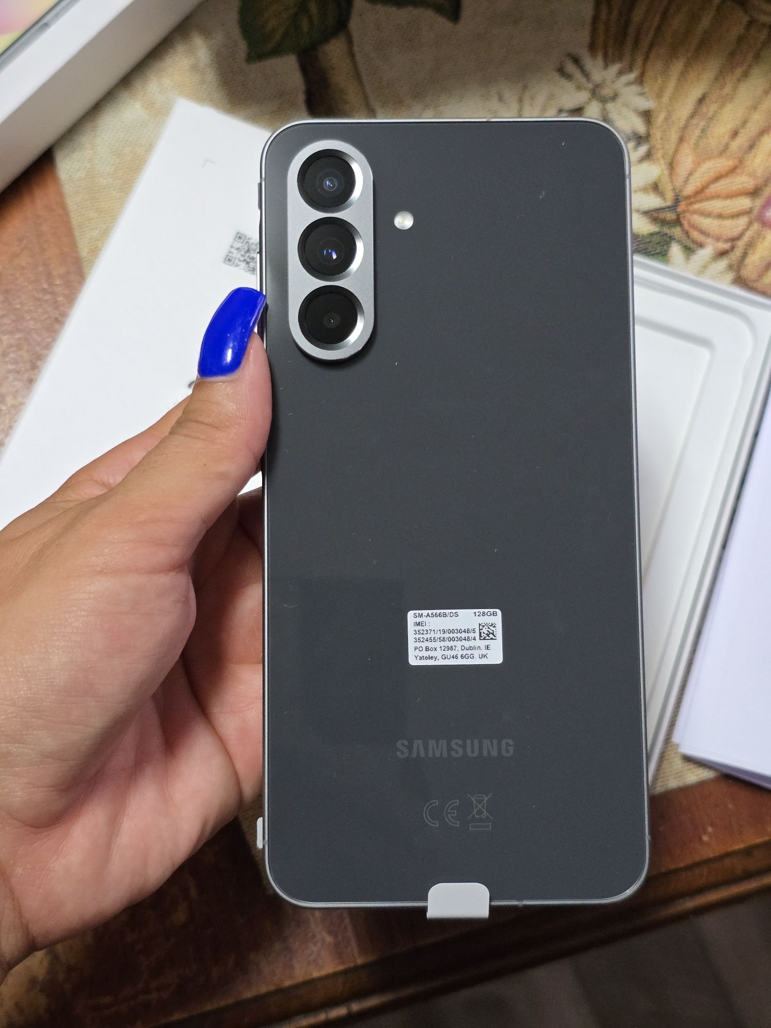 Samsung galaxy A56 5G 128 GB NOVO, NUNCA USADO!