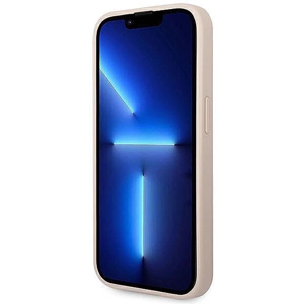 Etui Guess 4G Big Metal Logo na iPhone 14 Pro Max - różowe