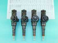 Pompowtryski 1,9TDI 038130073AM 0414720208 AXR ATD BKC BXE Komplet
