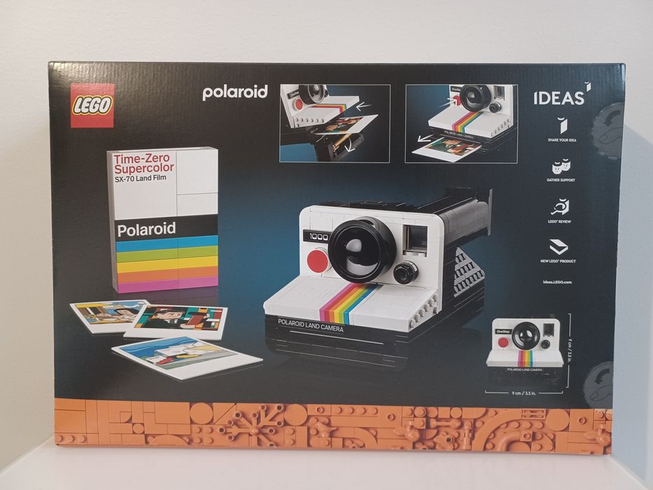 Lego Ideas 21345 Polaroid OneStep SX-70 Camera [Novo, Selado]