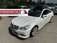 Mercedes-Benz Klasa E E350CDI Coupe Automat łopatki Gwarancja Zamiana Zarejestrowany