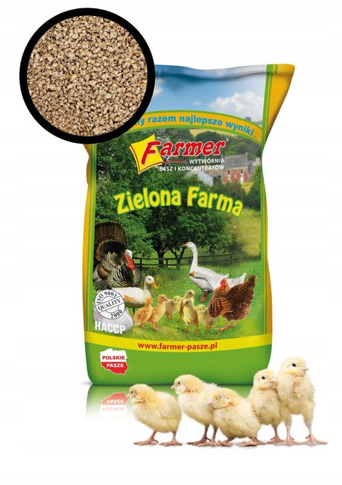 Mieszanka dla kur niosek granulat kruszonka pasza kaczki