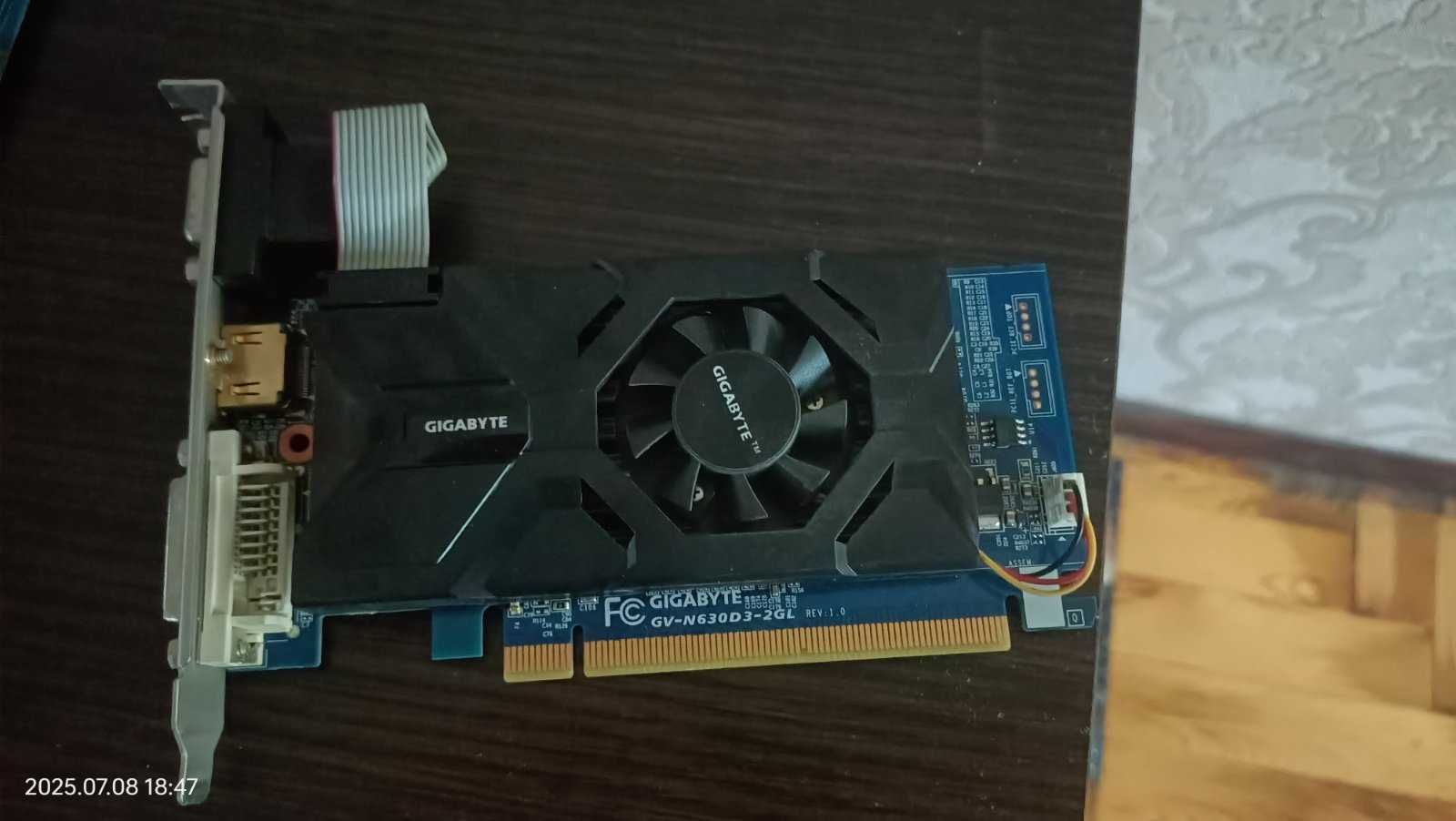 Відеокарта Gigabyte PCI-Ex GeForce GT 630 2048MB DDR3 (64bit)
