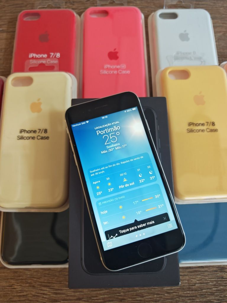 iPhone Se 128GB Branco Em Bom estado Aceito Ret