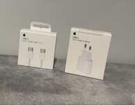 Oryginalna szybka ladowarka 20W USB C do Apple iphone iPad +  kabel 1m