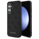 Guess GUHCS24FEG4GFGR S24 FE S721 szary/grey hardcase 4G Metal Gold Lo