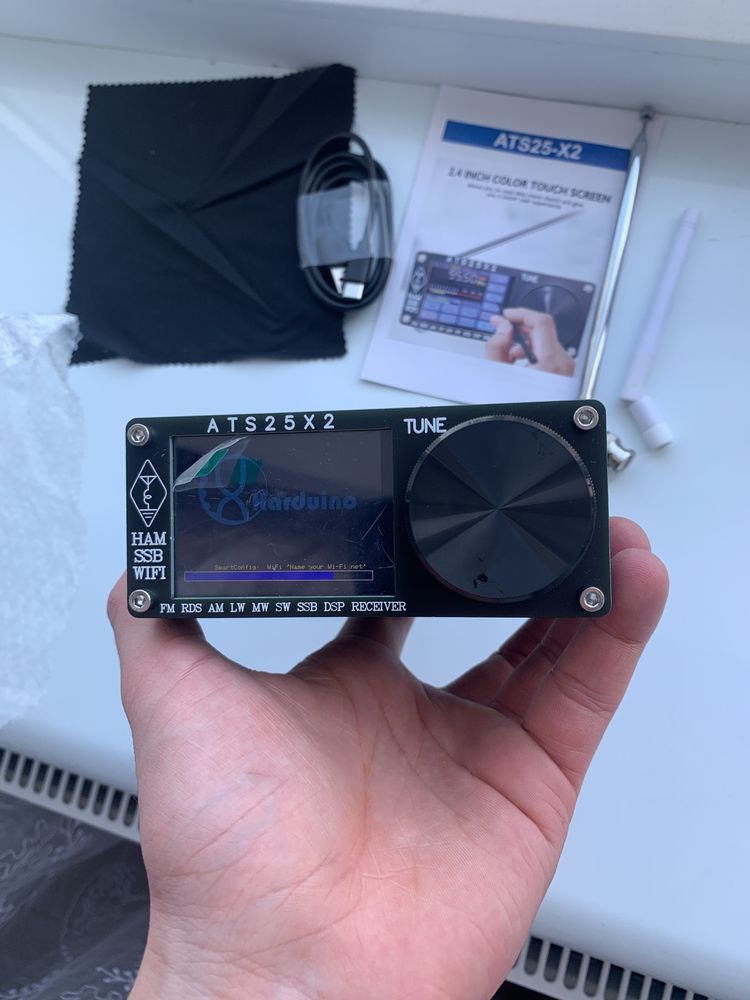 Стерео радіоприймач вседіапазонний DSP FM LW MW SW SSB