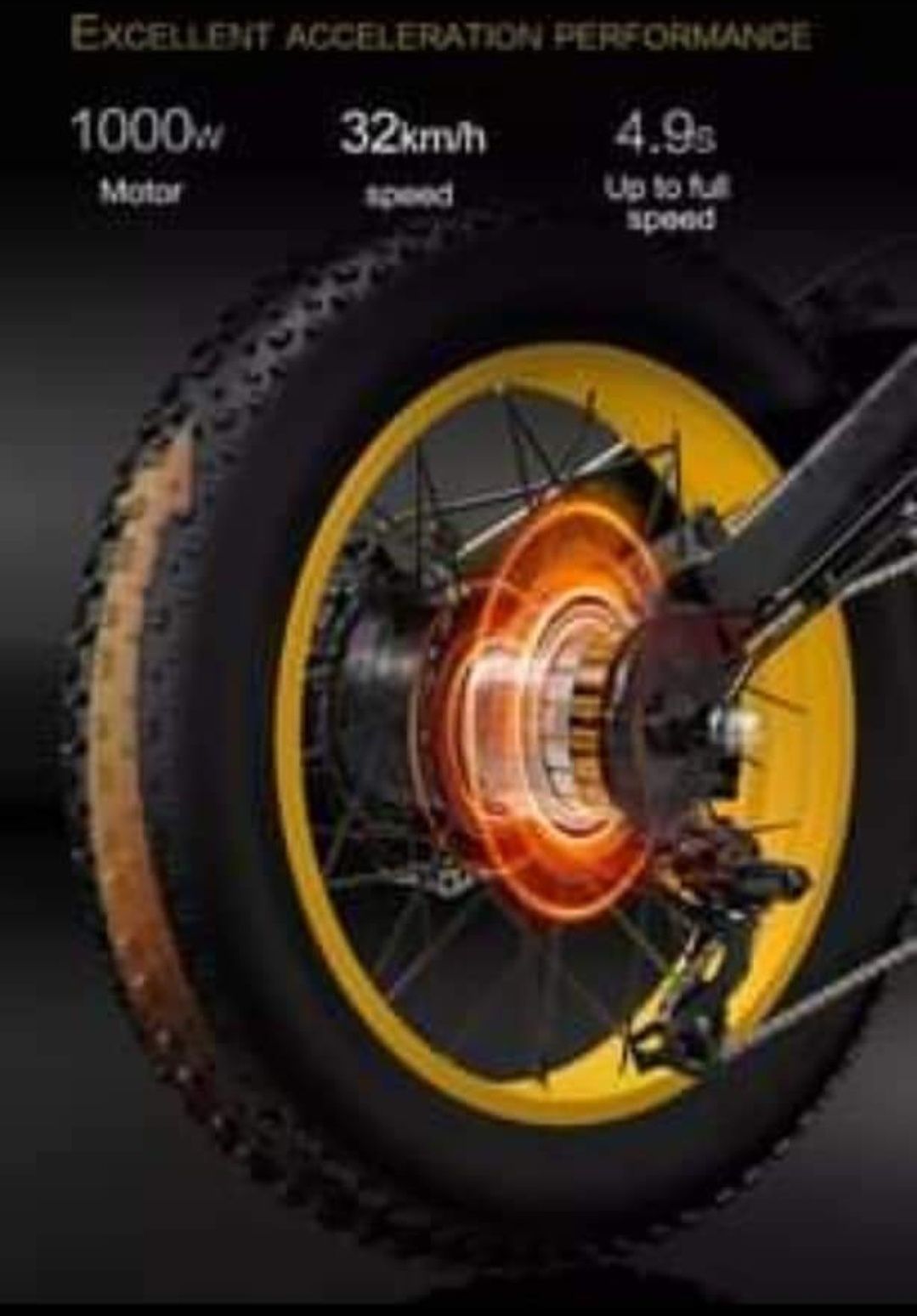 Bicicleta eléctrica dobrável Fat Tires