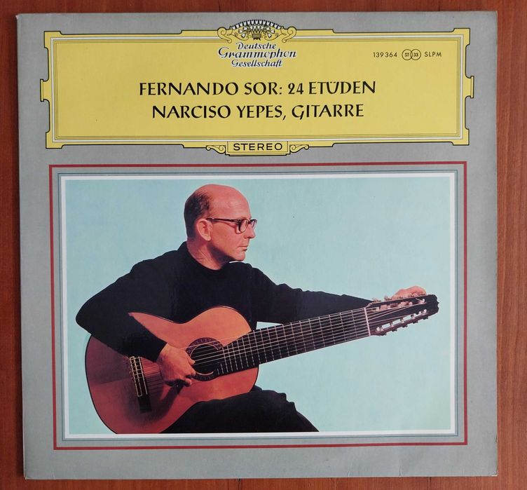 vinil: Narciso Yepes “Fernando Sor - 24 etüden“