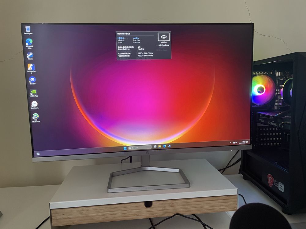 Monitor HP M27F Full HD