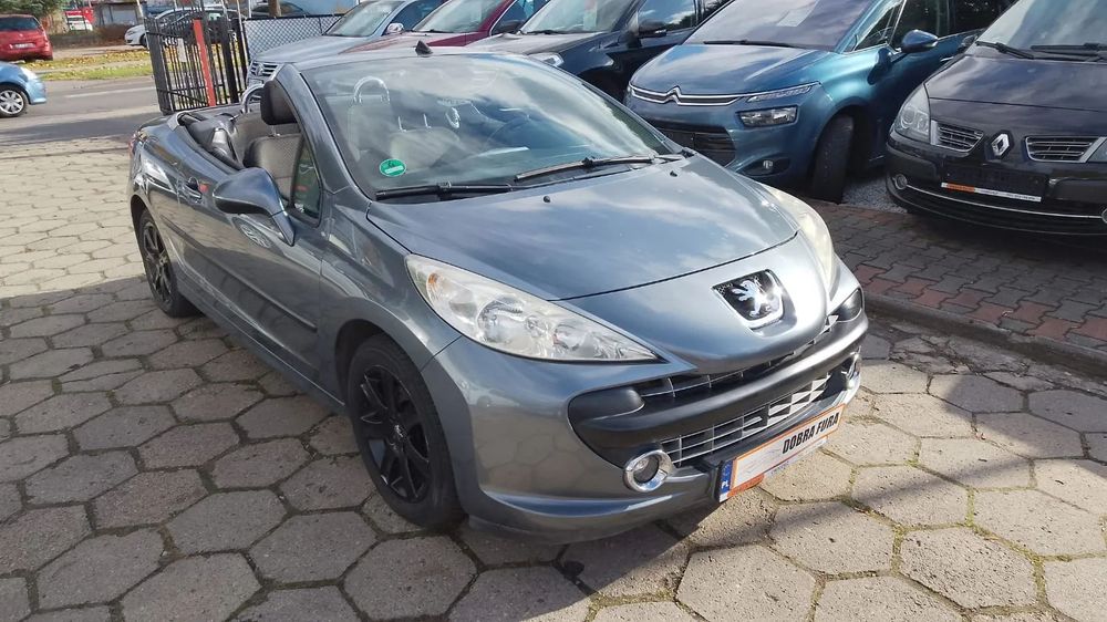 Peugeot 207 CC Śliczny*Klima*Pełna Elektryka*Import Niemcy*Komis Dużo Aut Zamiany