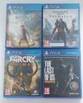Vários jogos PS4