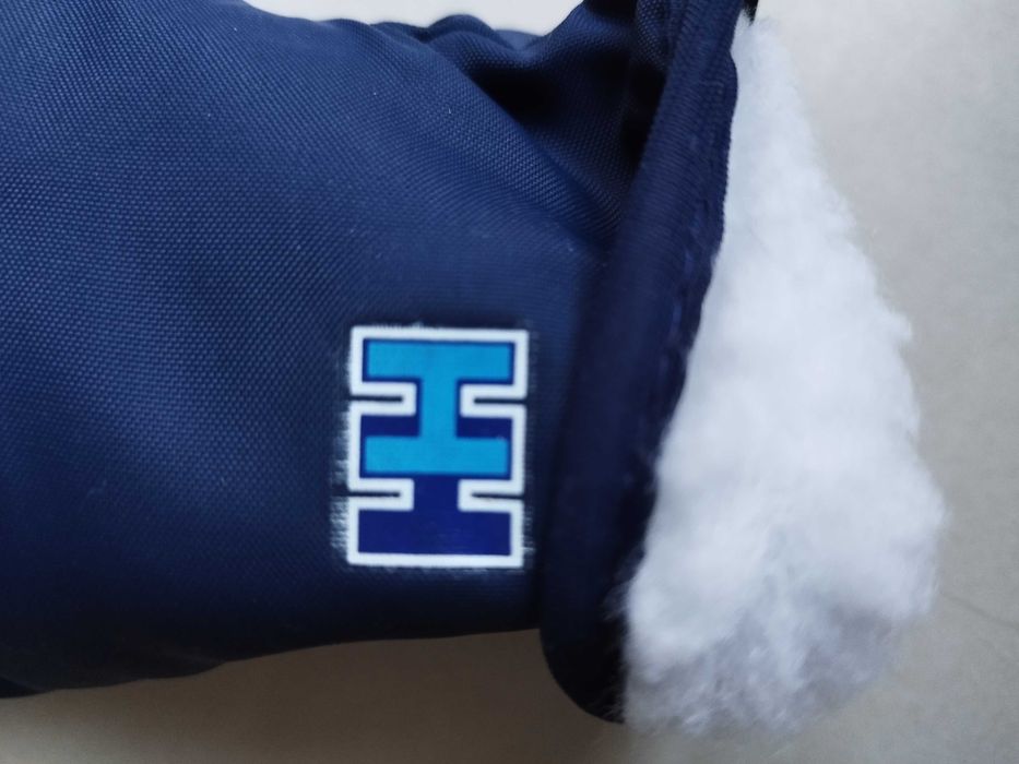 Rękawiczki granatowe ocieplane