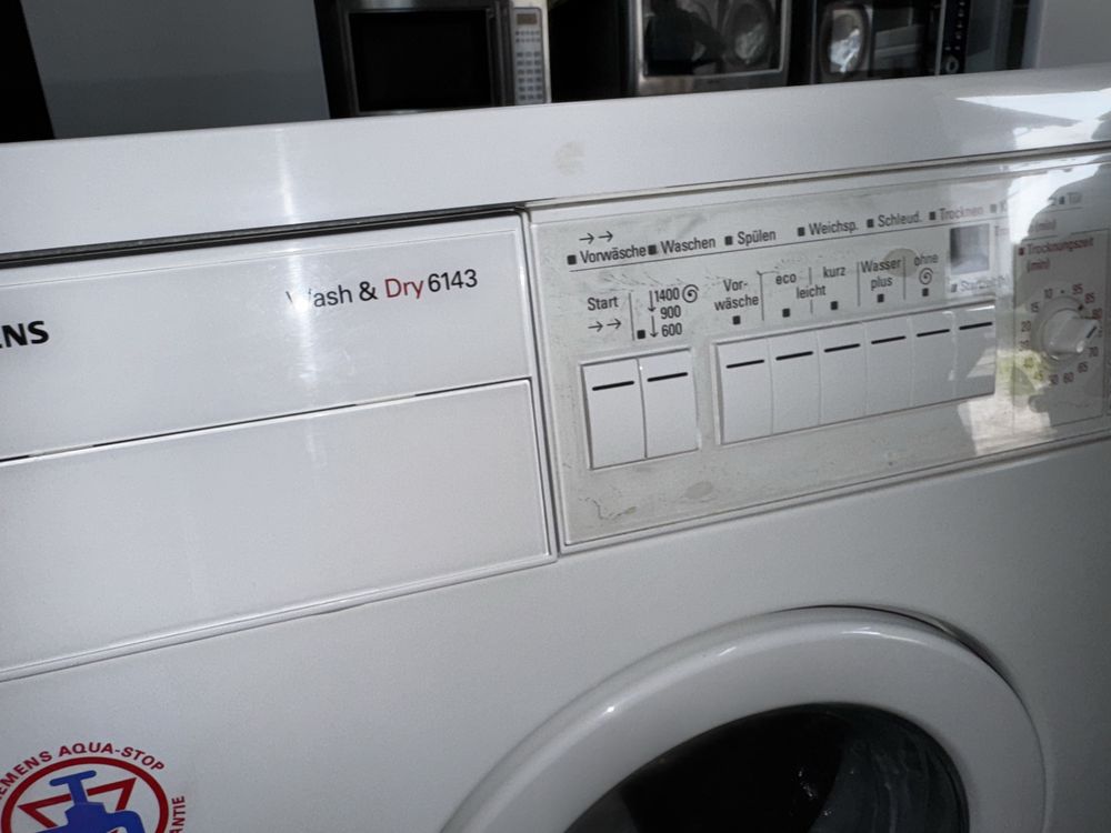 Pralko Suszarka Siemens  model Wasch Dry6143 obr 1400 5/3 prania susz