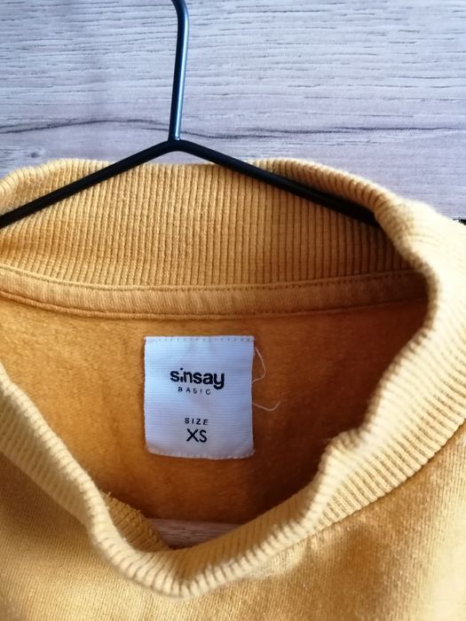 Musztardowa bluza SINSEY XS