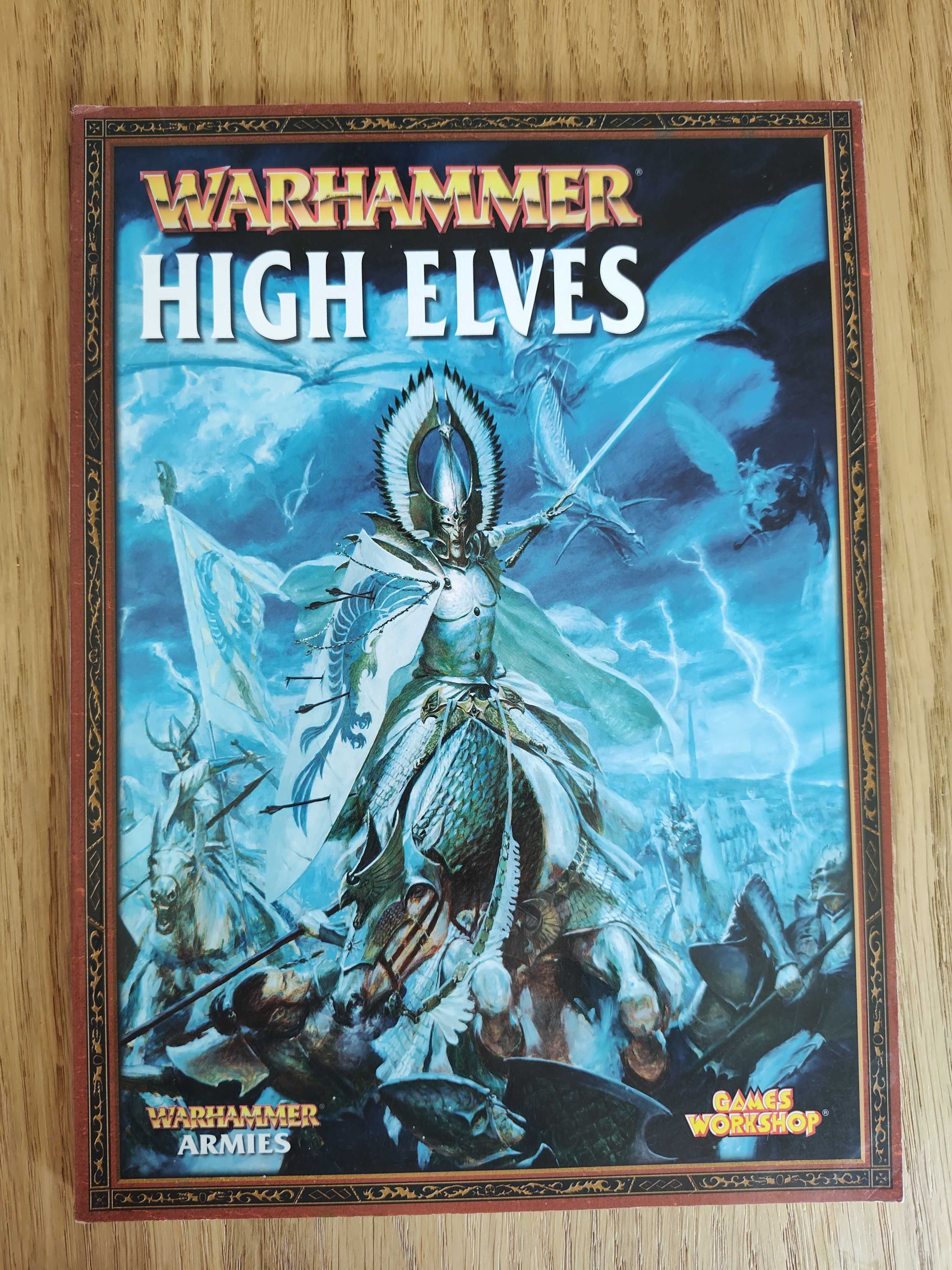 Warhammer Fantasy Battle High Elves podręcznik 7 ed