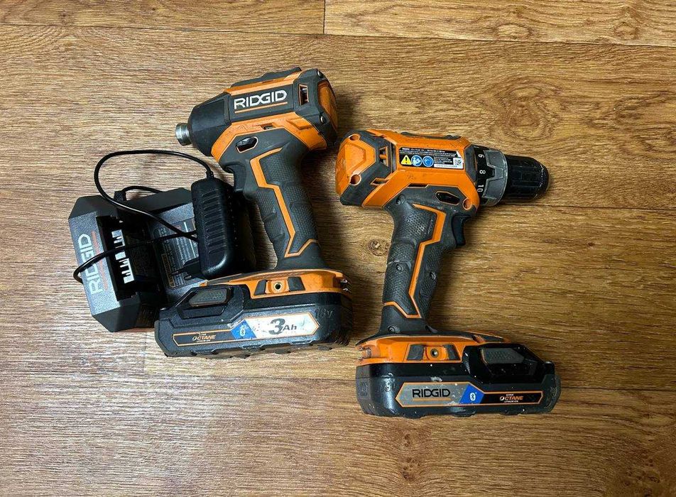 Бесщеточные шуруповерты Ridgid R860054 / R86038 18V + 3 Ач с каждым