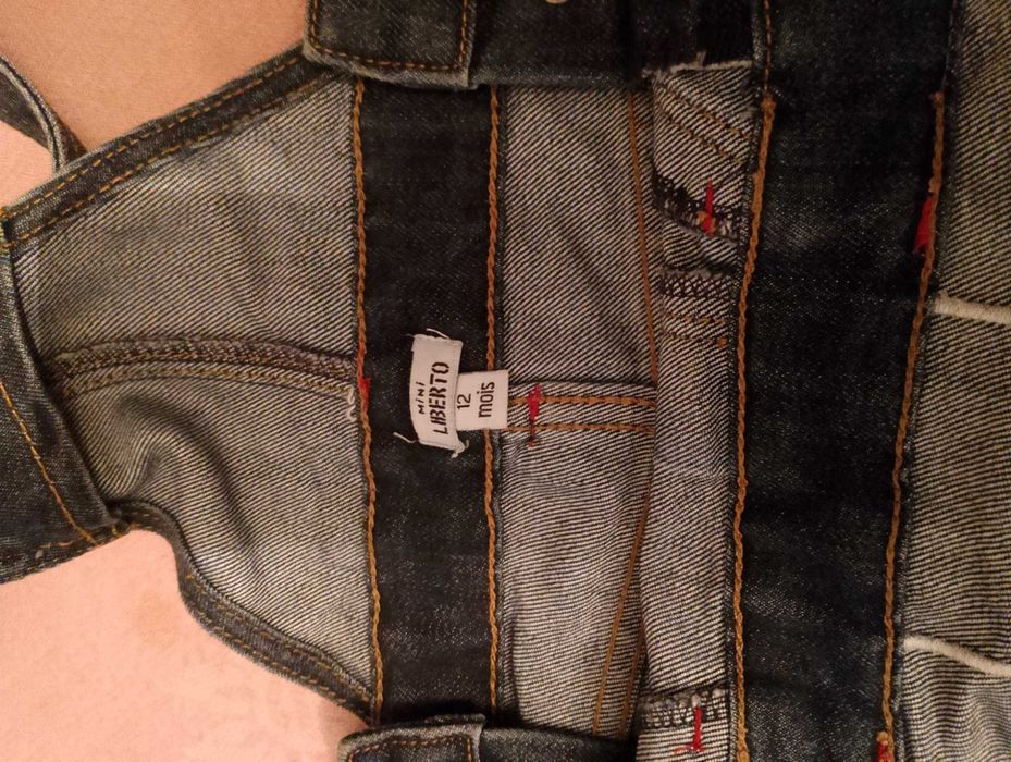 Напівкомбенизон джинсовий