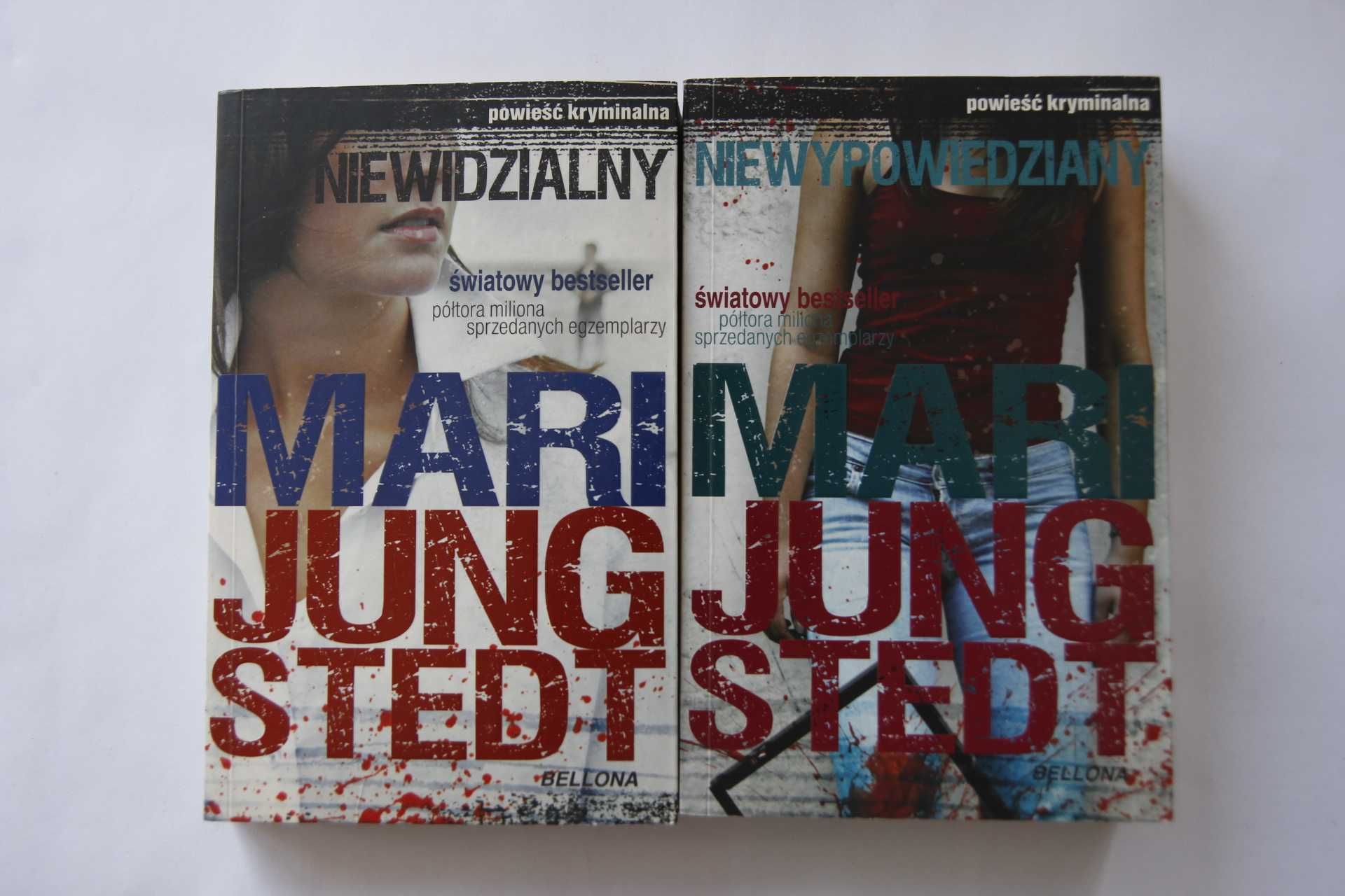 Mari Jungstedt Niewypowiedzialny i Niewidzialny 2 bestsellery