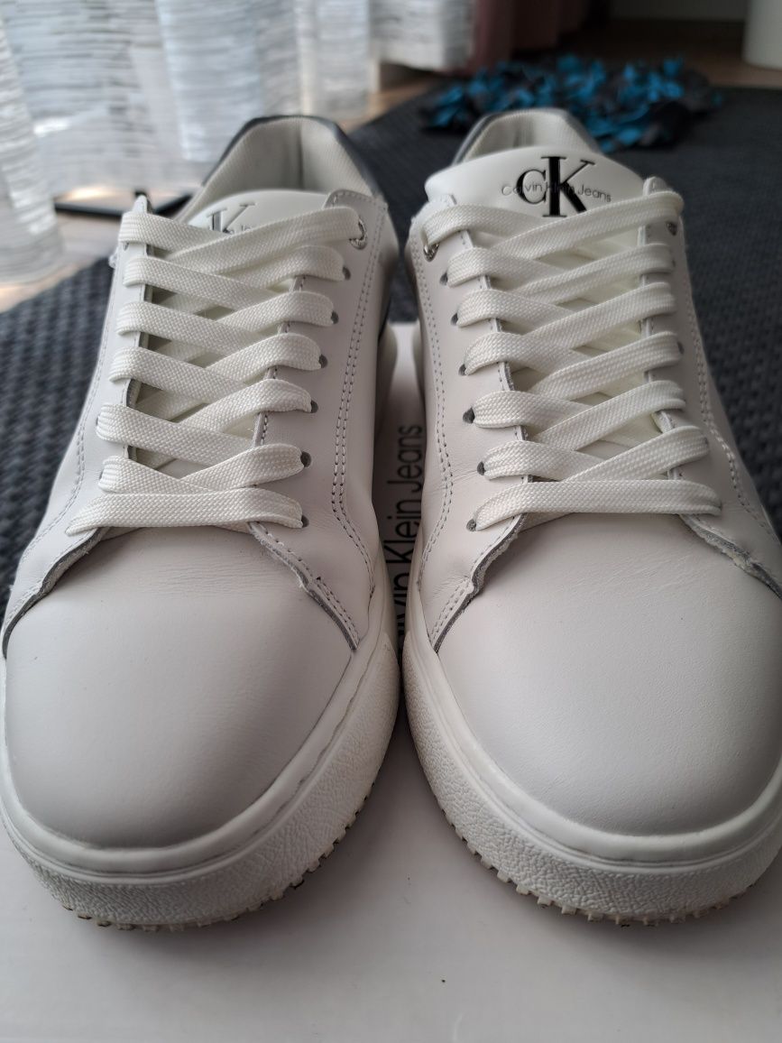 Buty Calvin Klein białe sneakersy