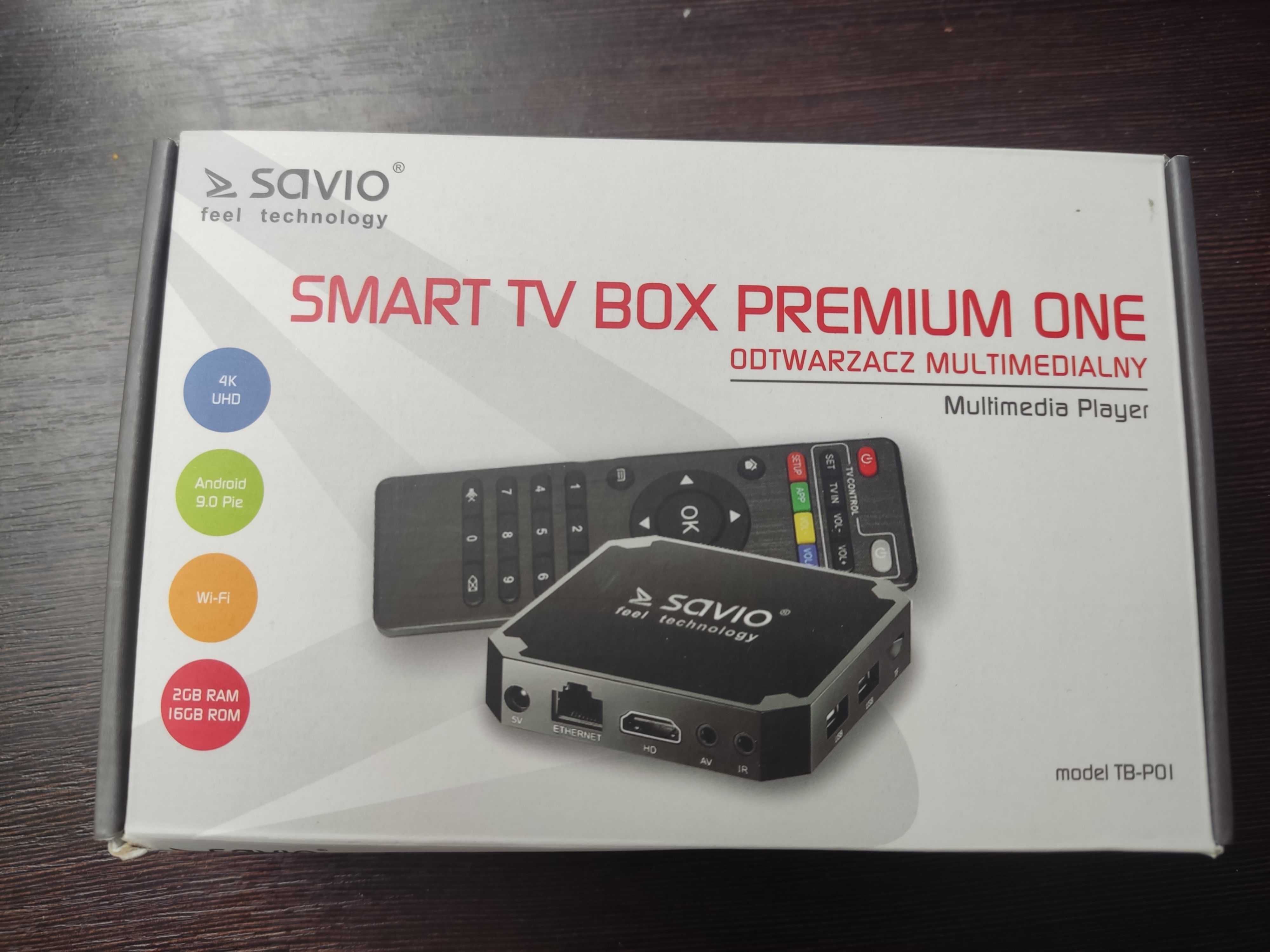 Savio Smart TV Box Premium One (TB-P01)
