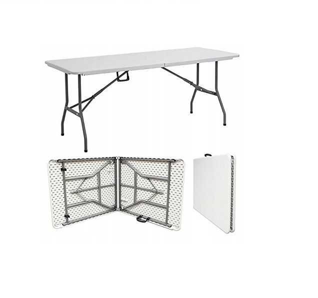 Stół Cateringowy Składany Bankietowy Ogrodowy 180