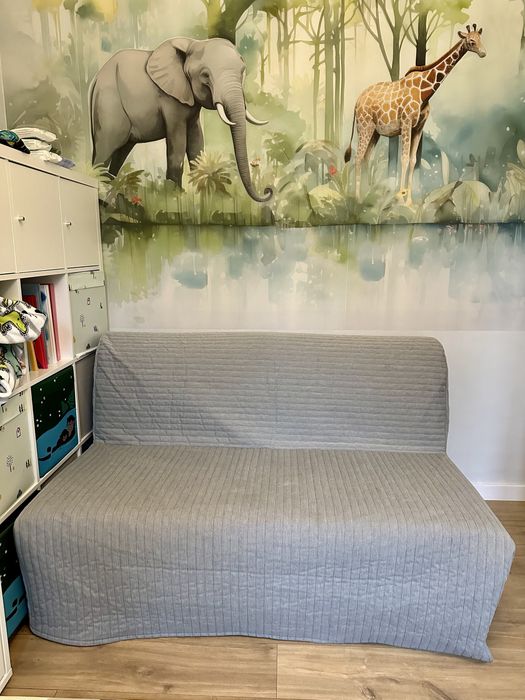 Jak nowa! Rozkładana sofa dwuosobowa IKEA Lycksele