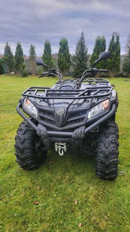 Quad CF Moto 450 S 2018 wspomaganie EPS, 2 blokady, homologacja L7e-B1