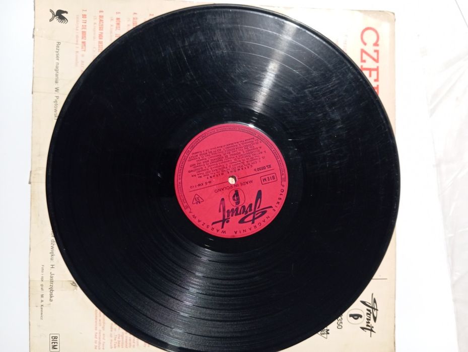 Czerwone Gitary 1966 płyta winylowa