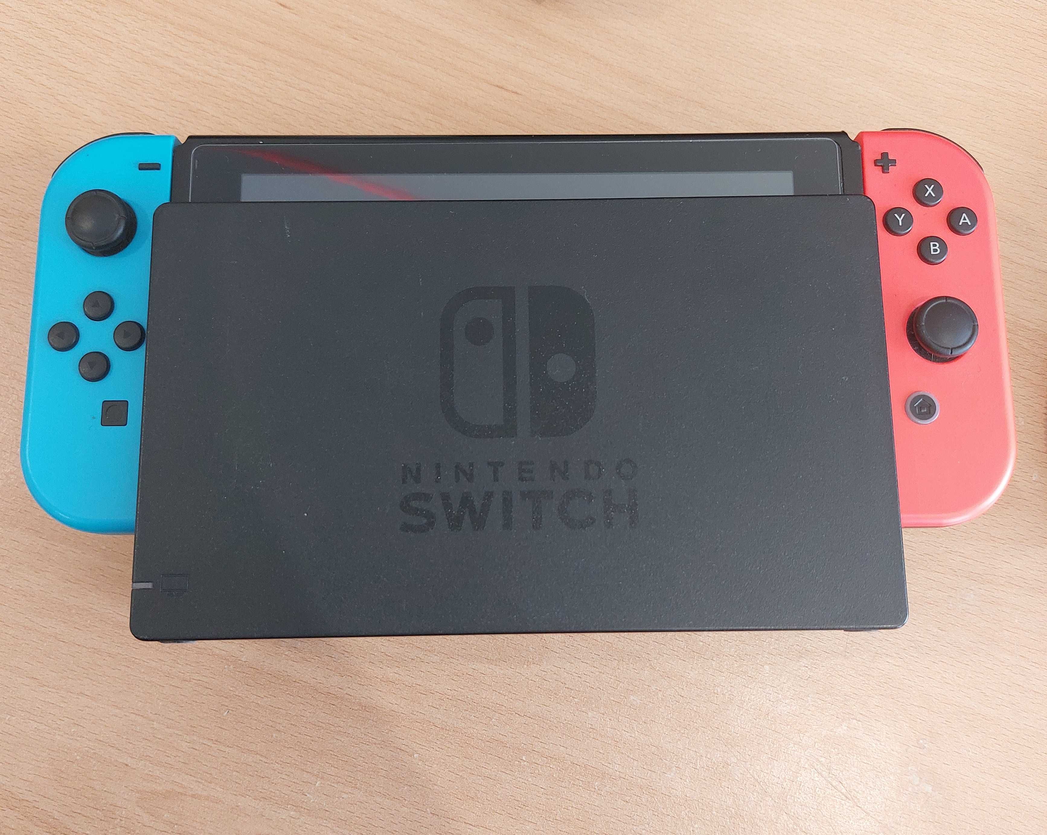Nintendo Switch V1 + Película + Bolsa de Transporte