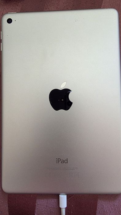 Vendo ipad mini 4 de 128 gb com luz vermelha de fundo