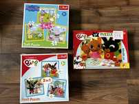 Puzzle dla dzieci 3+ Bing, Pappa