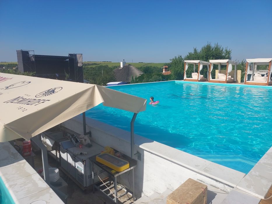 Строительство бассейнов и домов. Химия для бассейнов