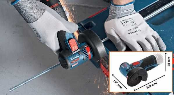 Новая мини-болгарка BOSCH GWS PRO 12V-76 (без аккума) made in Germany