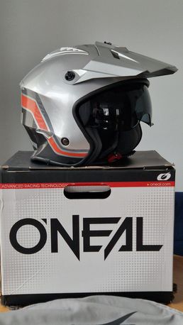 Kask motocykl skuter O'Neal Volt V1 Silver