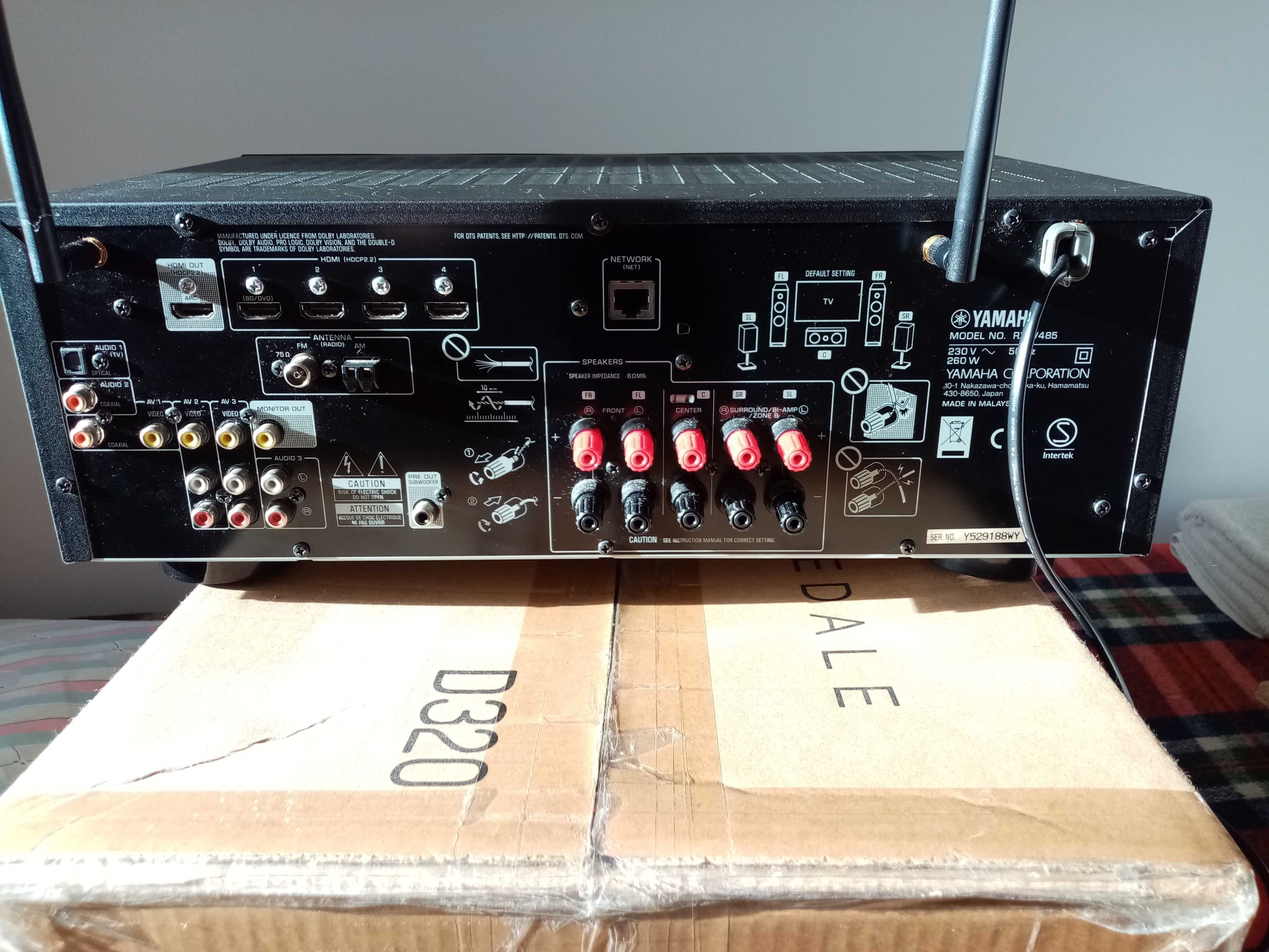 Amplificador Yamaha RX-V485