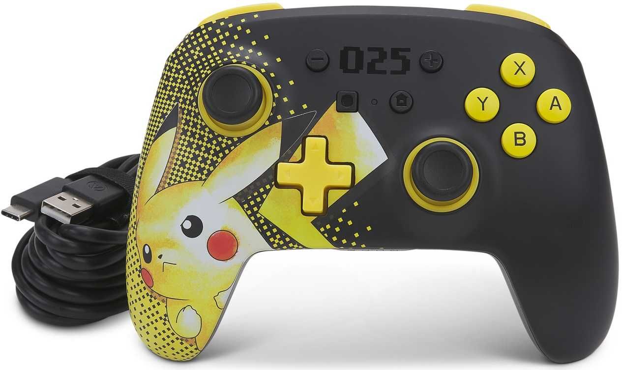 PowerA SWITCH Pad bezprzewodowy Enhanced Pokemon Pikachu 025